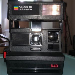 Original Polaroid 600 camera!